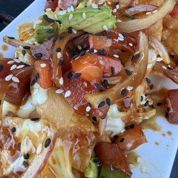 INC 82 Brewing - Poke Nachos - SO GOOD!!! - Breweries Near Me - Dublin, California INC 82 Brewing - Poke Nachos - SO GOOD!!! - Breweries Near Me - Dublin, California