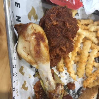 Chicken and the Wolf - Drumstick and covering batter shell - Chicken Wings Near Me - Tulsa, Oklahoma Chicken and the Wolf - Drumstick and covering batter shell - Chicken Wings Near Me - Tulsa, Oklahoma
