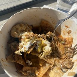 CHILAQUILES* (soup?) CHILAQUILES* (soup?)