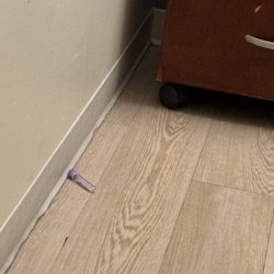 St Mary Medical Center - Blood tube on the floor