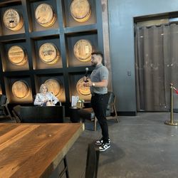 Broudys Liquors - The Irish guy talking about the history of this gin.