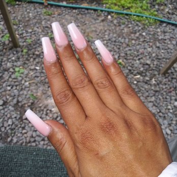 Future Nails & Spa - Ombre coffin nails . Beautiful job! - Nail Salons Near Me - Bremerton, Washington