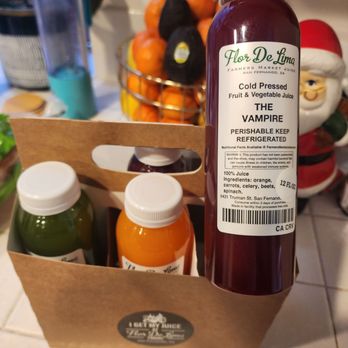 Flor De Lima Farms - The Vampire (one of my faves) - Juice Bars & Smoothies Near Me - San Fernando, California Flor De Lima Farms - The Vampire (one of my faves) - Juice Bars & Smoothies Near Me - San Fernando, California