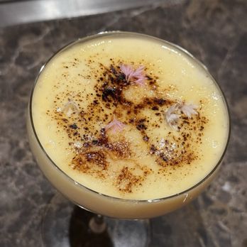 Moon Rabbit - Phố Người Hoa | District 5 siete misterios mezcal, ming river baijiu, lacto-fermented pineapple, brûlée egg foam - Vietnamese Near Me - Washington, DC, District of Columbia
