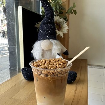 Cafe Joah - Jolly pong latte - IG @bougiefoodieboi - Coffee & Tea Near Me - New York, New York