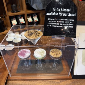 Starbucks Reserve Roastery - Tasting flight - Coffee Roasteries Near Me - New York, New York