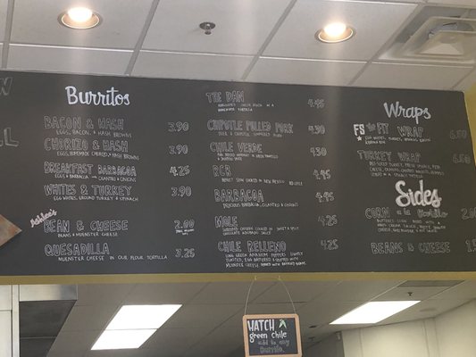Menu photo 6 Rita's Burritos Chandler, AZ