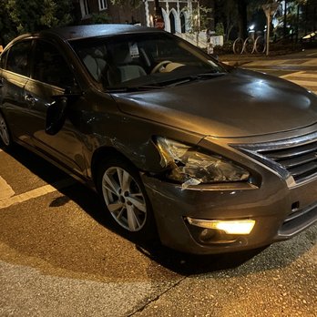Toussaint Customs & Collisions - Damage from the night of the hit and run crash - Auto Customization Near Me - Baton Rouge, Louisiana Toussaint Customs & Collisions - Damage from the night of the hit and run crash - Auto Customization Near Me - Baton Rouge, Louisiana