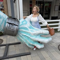 The LINQ Promenade - Halloween weekend. Fun opportunities for photos.
