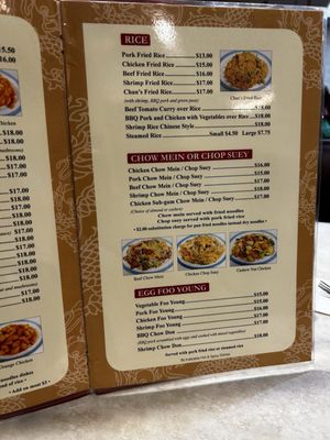 Menu photo 6 King Wah Restaurant & Lounge Klamath Falls, OR