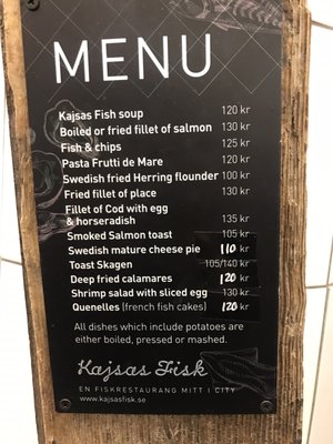 Menu photo 3 Kajsas Fisk Stockholm, AB Menu photo 3 Kajsas Fisk Stockholm, AB