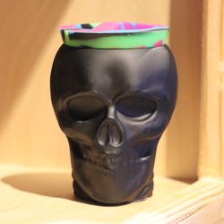 Premez - Skull Flower Jar