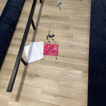 Z Gallerie - Couldn't assemble because the holes were done wrong - Home Decor Near Me - Schaumburg, Illinois