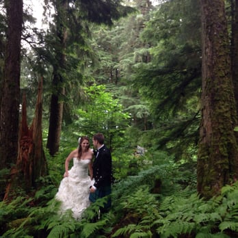 Glacier Gardens Rainforest Adventure - Married in the rainforest area of the Glacier Gardens! 6/27/15 - Botanical Gardens Near Me - Juneau, Alaska