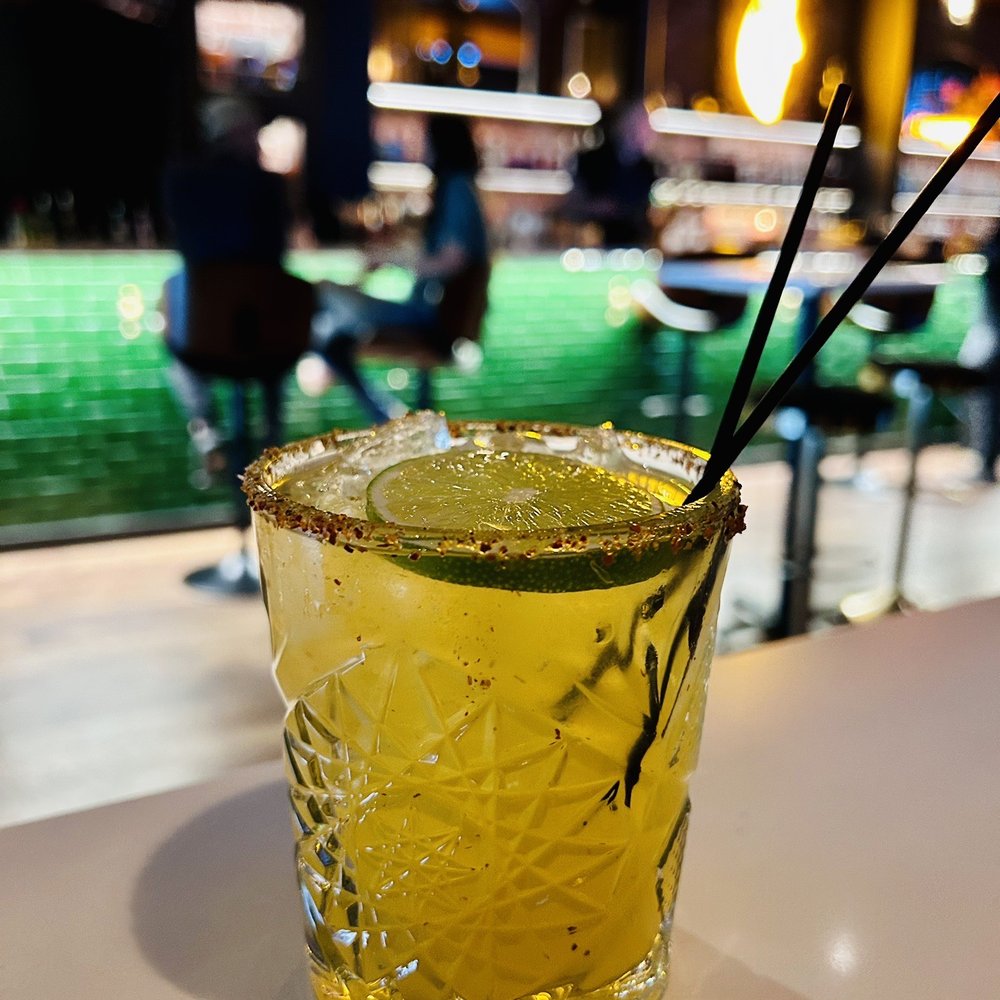 Foxhole Cocktail Den - Spicy Mango Margarita - Cocktail Bars Near Me - Vancouver, Washington Foxhole Cocktail Den - Spicy Mango Margarita - Cocktail Bars Near Me - Vancouver, Washington