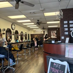 Blonde D's Hair Shop - Beauty make over chairs.