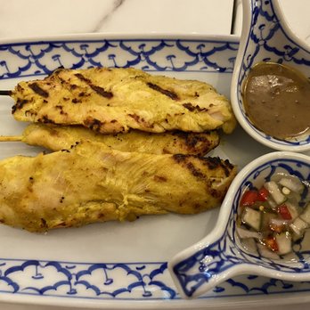 Kin Dee - Chicken Satay - Thai Near Me - Houston, Texas