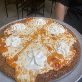 J’s On The Bay - Chicken Vodka Parm pizza for 2 - New American Near Me - Staten Island, New York J’s On The Bay - Chicken Vodka Parm pizza for 2 - New American Near Me - Staten Island, New York