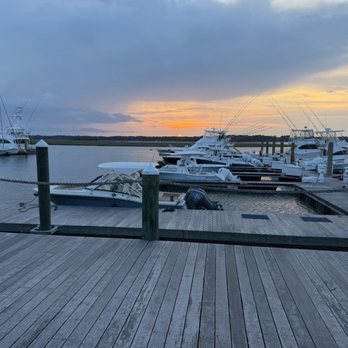 Salty Dog Cafe - Bohicket Marina at Sunset - Seafood Near Me - Seabrook Island, South Carolina Salty Dog Cafe - Bohicket Marina at Sunset - Seafood Near Me - Seabrook Island, South Carolina