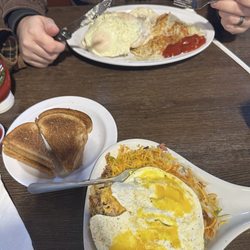 Eggcellent Day - The Country Lady and Meat Lover's Skillet