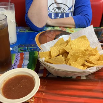 Los Guerreros - Fresh warm chips with salsa. - Mexican Near Me - Pinellas Park, Florida