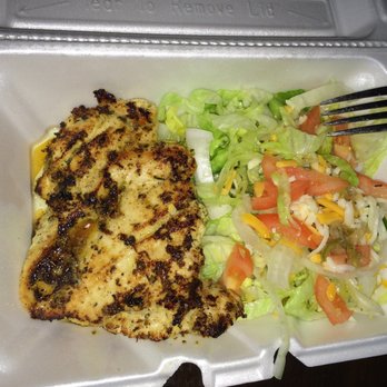 Dinos - Chicken Filet with salad. - Greek Near Me - Willis, Virginia Dinos - Chicken Filet with salad. - Greek Near Me - Willis, Virginia