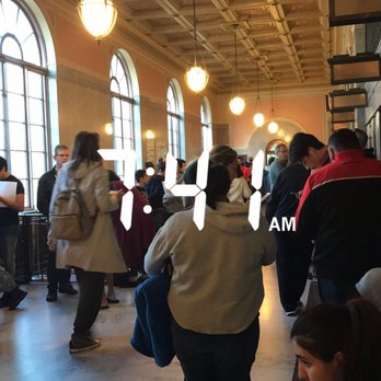 US Post Office - Line inside - Post Offices Near Me - Glendale, California
