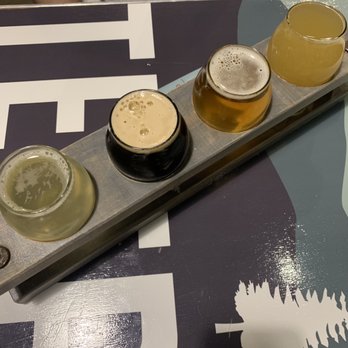Tetrad Brewing Company - Flight - Beer Bar Near Me - Greenville, South Carolina