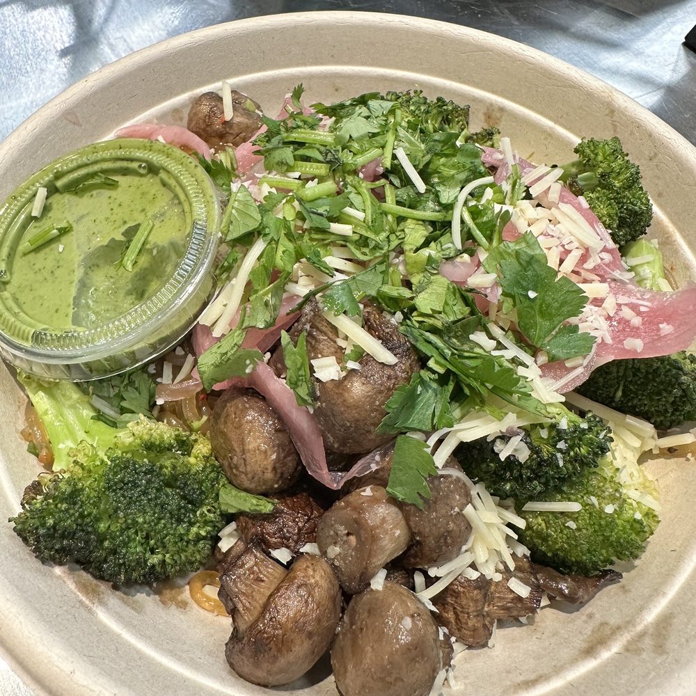 Bolay - They added cheese which I can't have & didn't order. But I did get charged $$$ for streak which is missing from this bowl! - New American Near Me - Hollywood, Florida Bolay - They added cheese which I can't have & didn't order. But I did get charged $$$ for streak which is missing from this bowl! - New American Near Me - Hollywood, Florida