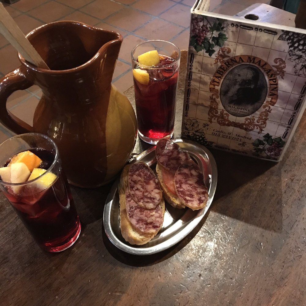 Malaspina - Yummy Sangria.. - Tapas Bars Near Me - Madrid, M Malaspina - Yummy Sangria.. - Tapas Bars Near Me - Madrid, M