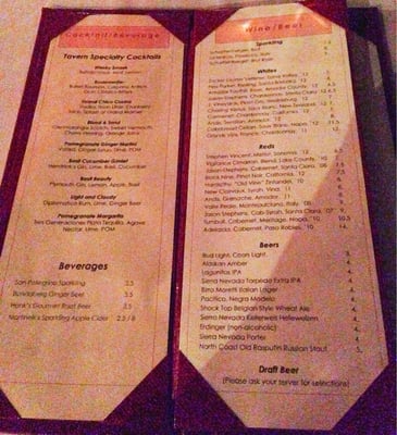 Menu photo 8 Red Tavern Chico, CA