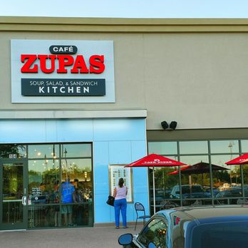 Café Zupas - View from the parking lot. - Salad Near Me - Gilbert, Arizona Café Zupas - View from the parking lot. - Salad Near Me - Gilbert, Arizona