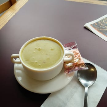 Red Dot Cafe - Pea soup - Cafes Near Me - Richmond, British Columbia