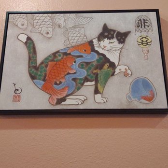 Ginza Ramen and Poke - Kitty art awesomeness - Ramen Near Me - San Antonio, Texas Ginza Ramen and Poke - Kitty art awesomeness - Ramen Near Me - San Antonio, Texas