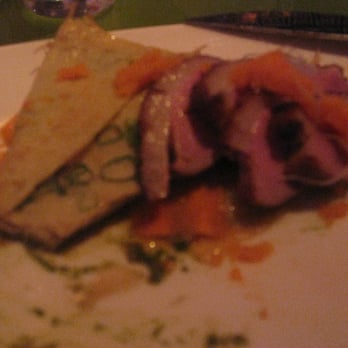 Morimoto - Fifth course, an amazing duck breast and scallion pancake - Japanese Near Me - Philadelphia, Pennsylvania