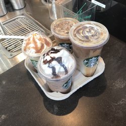 4 drinks plus my tea in 5 minutes!!!