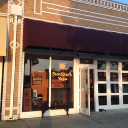 SunSpark Yoga - Our store front...we are located at 139 S. Olive St., between W Chapman & Almond St, one block from the Historic Orange Circle
