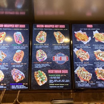 Dirt Dog - Menu 1 - Hot Dogs Near Me - Los Angeles, California Dirt Dog - Menu 1 - Hot Dogs Near Me - Los Angeles, California