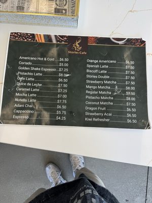 Menu photo 3 Stories Cafe Whittier, CA
