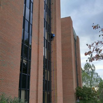 Ductz - Rope Access being used to change dryer vent covers - Heating & Air Conditioning/HVAC Near Me - Chesterfield, Virginia