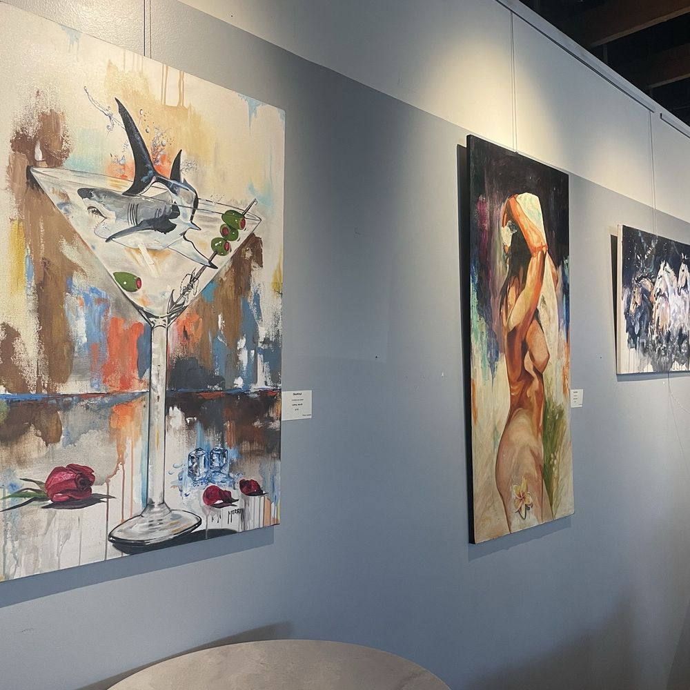 The Study - Local artists' pieces for sale - Wine Bars Near Me - St. Petersburg, Florida