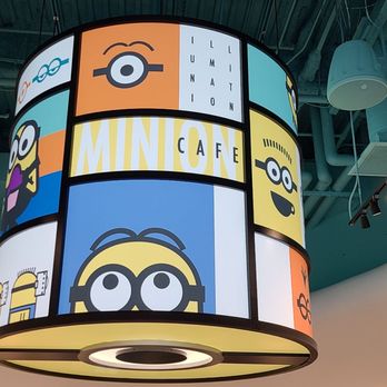 Minion Cafe - Centerpiece of cafeteria - Cafes Near Me - Universal City, California