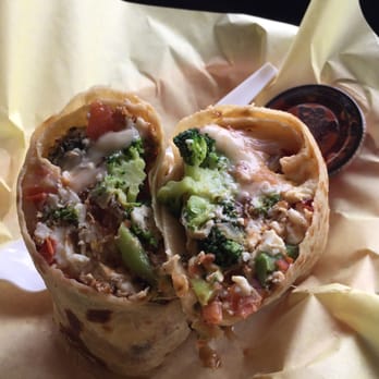 Nick's Deli - Healthy breakfast burrito -- w/ lots of veggies, egg whites, and mozzarella! - Delis Near Me - Seal Beach, California