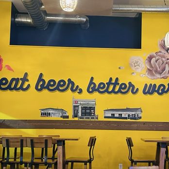 Lady Justice Brewing - Mural - Great Beer, Better World - Breweries Near Me - Englewood, Colorado