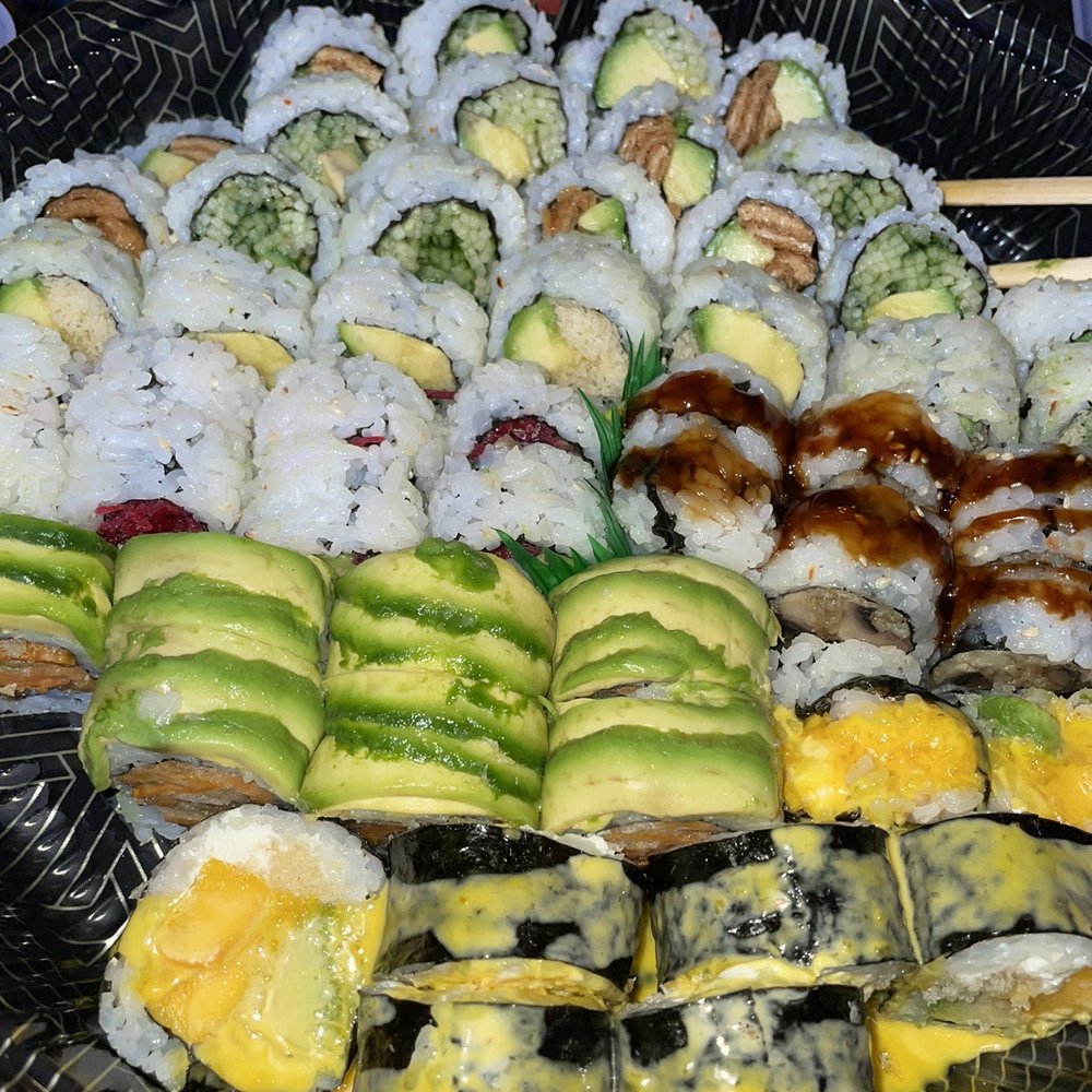 Torii Sushi - Veggie platter (56 pieces) - Sushi Bars Near Me - Aurora, Ontario Torii Sushi - Veggie platter (56 pieces) - Sushi Bars Near Me - Aurora, Ontario