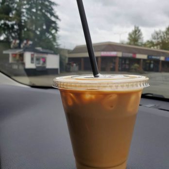 Amore' Coffee - Iced Caramel Bliss ($5 for 12 oz.) | Amore' is the little stand on the left! - Coffee & Tea Near Me - Bellevue, Washington Amore' Coffee - Iced Caramel Bliss ($5 for 12 oz.) | Amore' is the little stand on the left! - Coffee & Tea Near Me - Bellevue, Washington