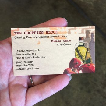 Chopping Block - Caterers Near Me - Piedmont, South Carolina