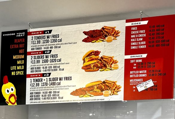 Menu photo 8 Dave's Hot Chicken San Luis Obispo, CA