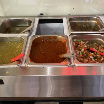 Mission 19 Taquería - Salsa bar (at the end of the night) - Mexican Near Me - Monterey, California Mission 19 Taquería - Salsa bar (at the end of the night) - Mexican Near Me - Monterey, California