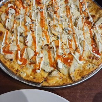 Nowhere Food & Drink - Buffalo chicken pizza - Chicken Wings Near Me - Arnold, Missouri Nowhere Food & Drink - Buffalo chicken pizza - Chicken Wings Near Me - Arnold, Missouri